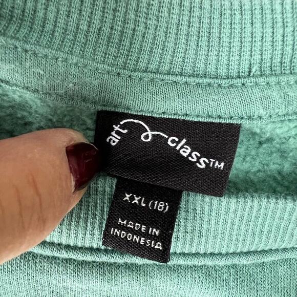 Art Class girls size XXL crewneck sweatshirt long sleeve - Picture 3 of 3